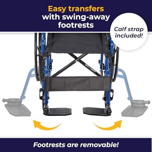 Lightweight Wheelchair with Swing-Away