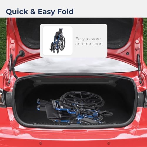 Lightweight Wheelchair with Swing-Away