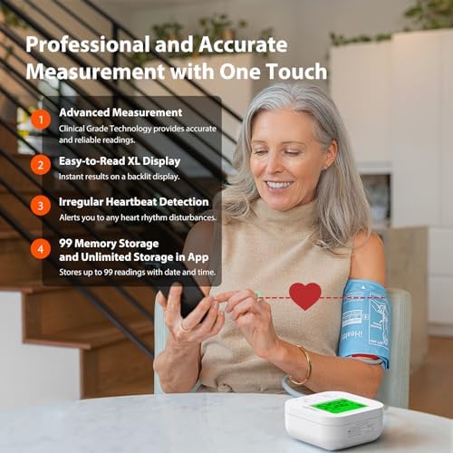 iHealth Track Smart Upper Arm Blood Pressure Monitor