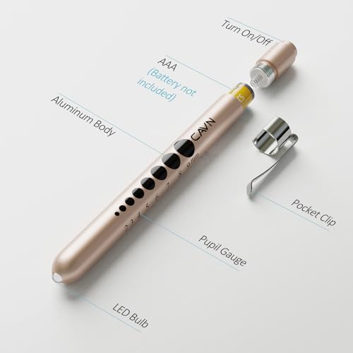 CAVN Pen Light with Pupil Gauge (2-pack)