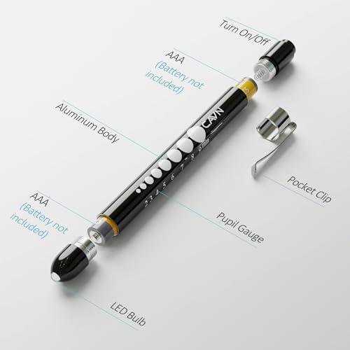 CAVN Pen Light with Pupil Gauge (2-pack)