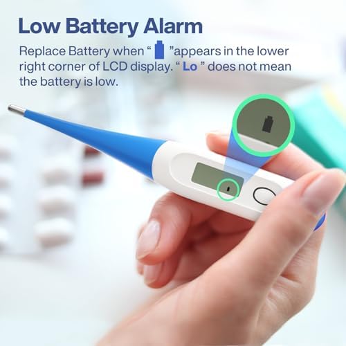 Boncare 10 Seconds Oral Thermometer for Adults