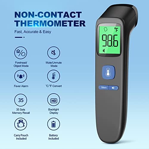 Digital Infrared Baby Thermometer – Forehead & Ear