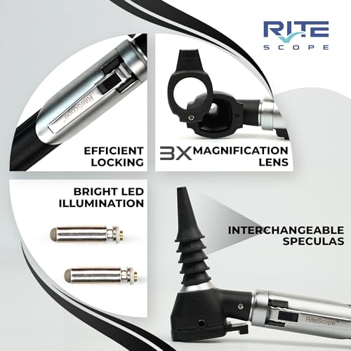 RiteScope Digital Ear Otoscope with Light