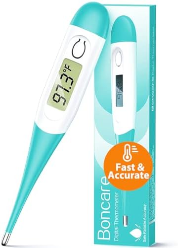 Boncare 10 Seconds Oral Thermometer for Adults