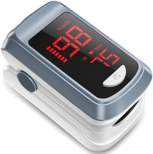 Fingertip Pulse Oximeter Blood Oxygen Saturation Monitor