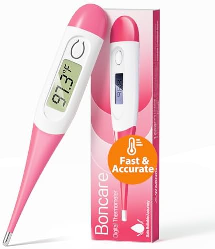 Boncare 10 Seconds Oral Thermometer for Adults