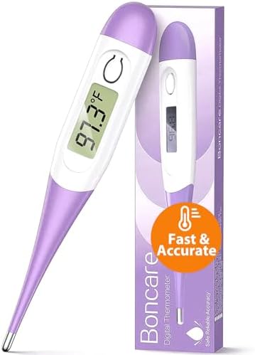 Boncare 10 Seconds Oral Thermometer for Adults