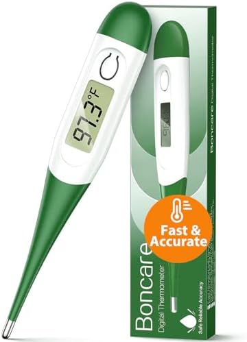 Boncare 10 Seconds Oral Thermometer for Adults