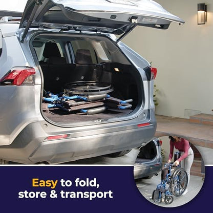 Lightweight Wheelchair with Swing-Away