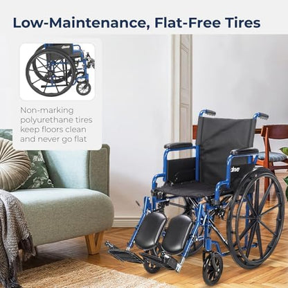 Lightweight Wheelchair with Swing-Away
