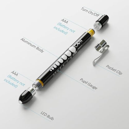 CAVN Pen Light with Pupil Gauge (2-pack)