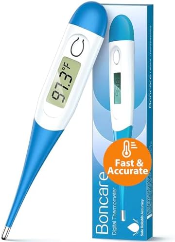 Boncare 10 Seconds Oral Thermometer for Adults
