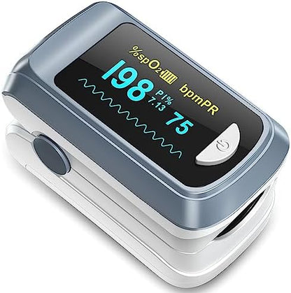 Fingertip Pulse Oximeter Blood Oxygen Saturation Monitor
