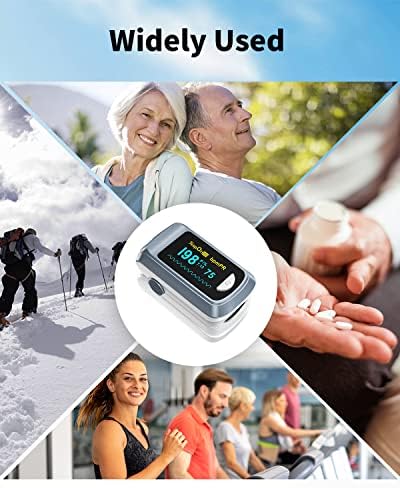 Fingertip Pulse Oximeter Blood Oxygen Saturation Monitor