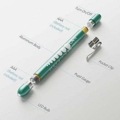 CAVN Pen Light with Pupil Gauge (2-pack)