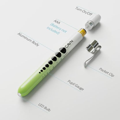 CAVN Pen Light with Pupil Gauge (2-pack)